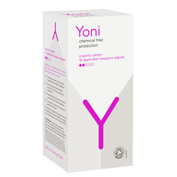Yoni Applicator Tampons Regular | Certified Organic Sanitary Products