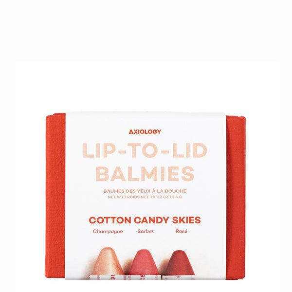 Axiology Balmie Set - Cotton Candy Skies | Plastic Free Makeup