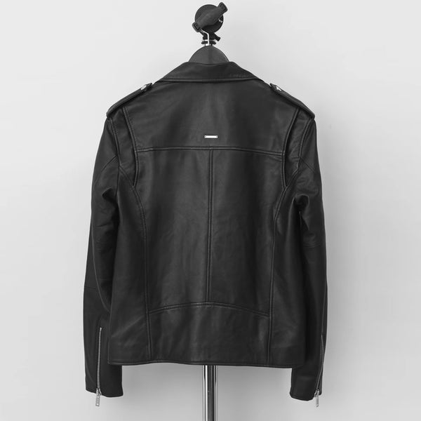 Deadwood River Original Biker Jacket | Recycled Leather Jacket UK