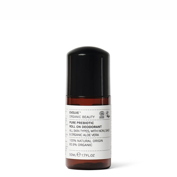Evolve Pure Prebiotic Roll-On Deodorant | Natural Deodorant 