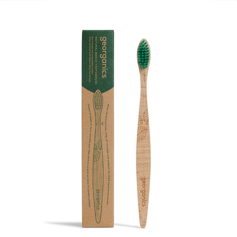 Georganics Beechwood Toothbrush Medium | Online & UK Store | Content