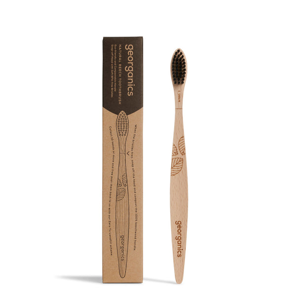 Georganics Beechwood Toothbrush Soft | Online & UK Store | Content