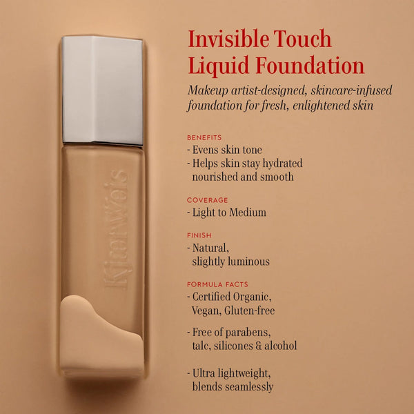 Kjaer Weis Invisible Touch Liquid Foundation | Organic Cosmetics UK