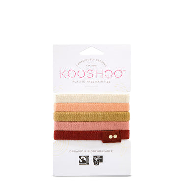 Kooshoo Plastic Free Hair Ties | Sustainable Accessories | Content UK