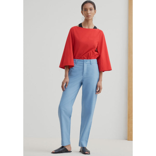 Kowtow Method Pants in Sky Chambray | Sustainable Clothing