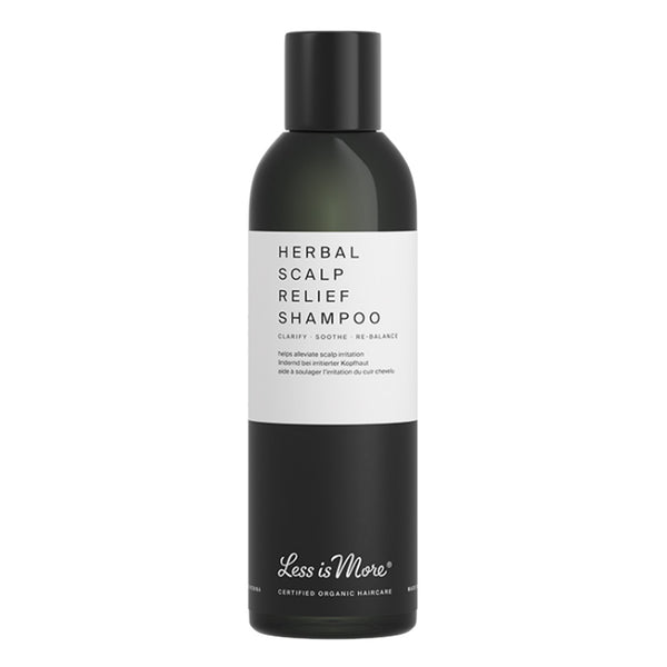 Less is More Organic Haircare | Herbal Scalp Relieve Shampoo | Organic Haircare