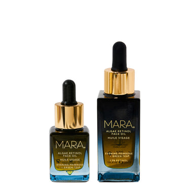 Mara Evening Primrose + Green Tea Algae Retinol Face Oil | Natural Facial Oil