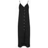 Mother Of Pearl Lydia Midi Dress Black | Organic Cotton Clothing