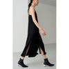 Mother Of Pearl Lydia Midi Dress Black | Organic Cotton Clothing