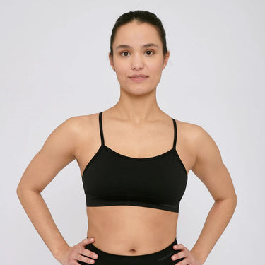 Organic Basics Active Sports Bra Black | Sustainable Activewear UK