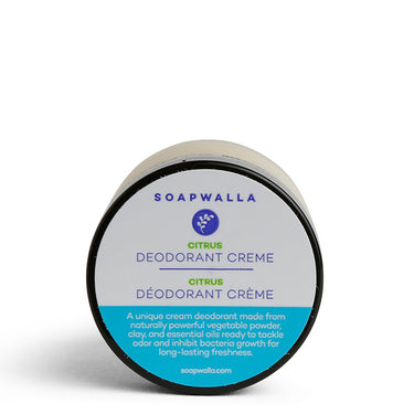 Soapwalla Citrus Cream Deodorant | Natural Deodorant UK | Content
