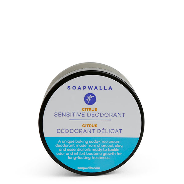 Soapwalla Sensitive Deodorant Cream Citrus | Natural Deodorant UK
