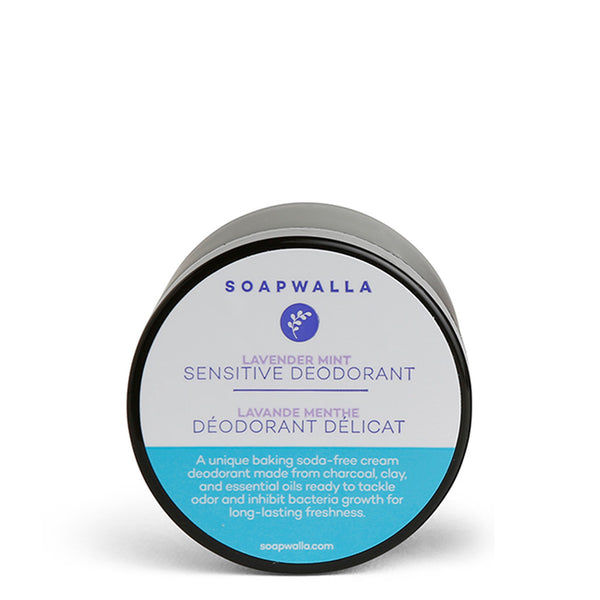 Soapwalla Sensitive Deodorant Cream Lavender | Natural Deodorant UK
