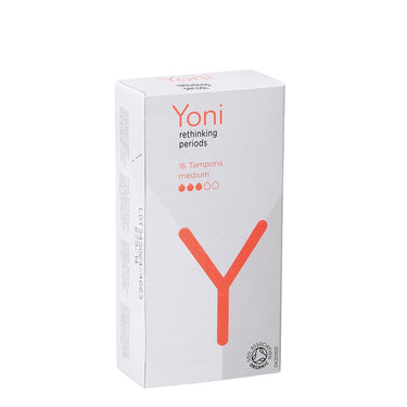 Yoni Care Organic Cotton Tampons VAT FREE Sanitary UK Medium