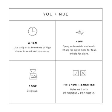 The Nue Co Functional Fragrance Travel Size | Content Beauty UK