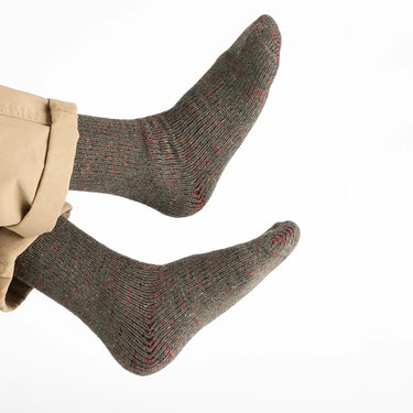 Thunders Love Recycled Wool Socks Dark Green | Eco-Friendly Socks