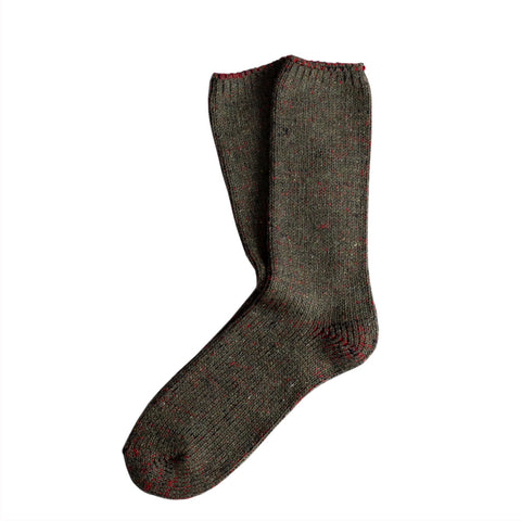 Thunders Love Recycled Wool Socks Dark Green | Eco-Friendly Socks