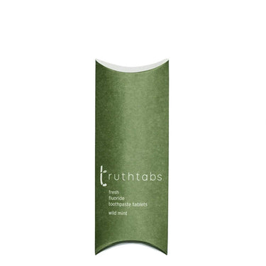 Truthbrush Wild Mint Toothpaste Tablets | Plastic Free Toothpaste