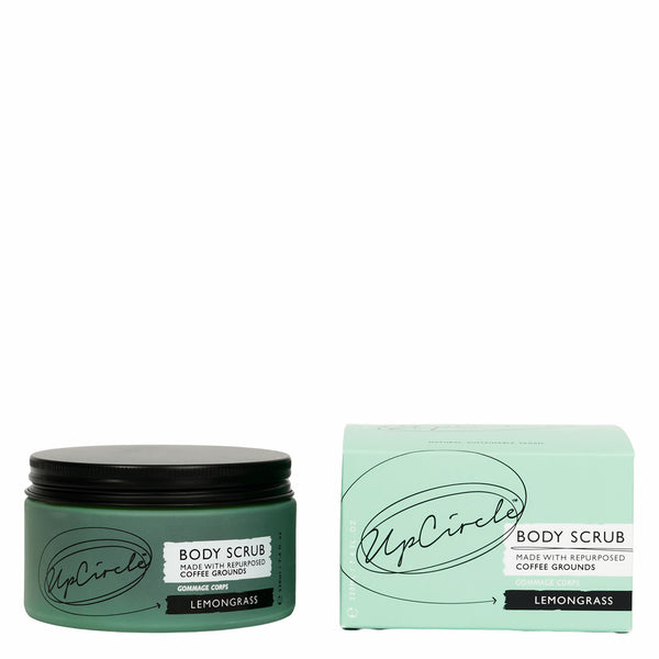 UpCircle Beauty Coffee Body Scrub with Lemongrass | Natural Coffee Body Exfoliator