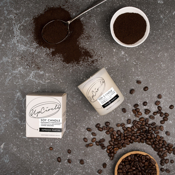 UpCircle Espresso Martini Natural Soy Candle | Vegan Candles