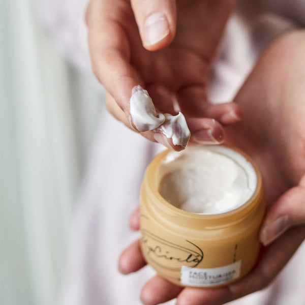 UpCircle Beauty Face Moisturiser with Argan Powder | Natural Face Cream 