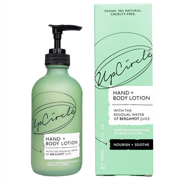 UpCircle Hand and Body Lotion with Bergamot Water | Natural Body Lotion