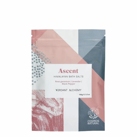 Verdant Ascent Bath Salts Travel Size | Natural Bath Salts UK