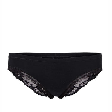 Woron Venus Lace Hipster Panties Black | Sustainable Underwear Uk
